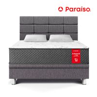 Dormitorio Boxet Blocks su Majestad 2 Plazas Gris