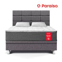 Dormitorio Boxet Blocks Super Star 2 Plazas Gris