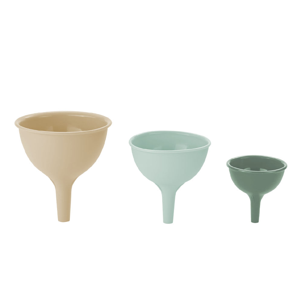 Set 3 Embudos Krea Colores