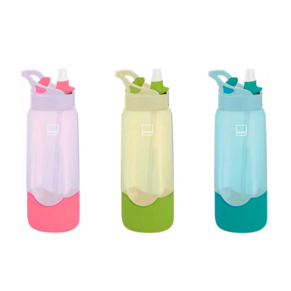 Botella Krea Bicolor Silicona