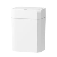 Basurero Plástico Krea Sensor Blanco 10L