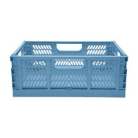 Canasto Krea Organizador Krea Plegable Azul 15L