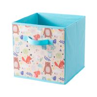Canasto Krea Plegable Tela Kids Animals