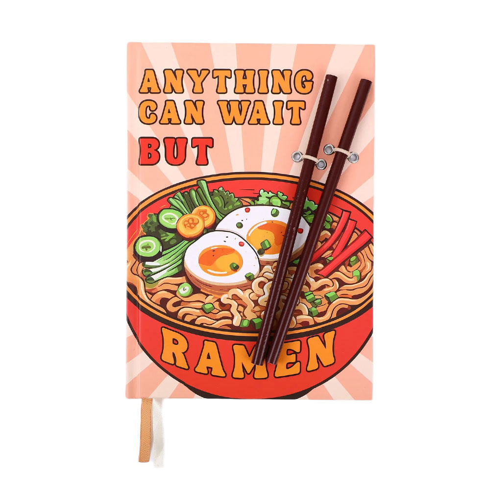 Cuaderno Ramen con Lápiz 1un