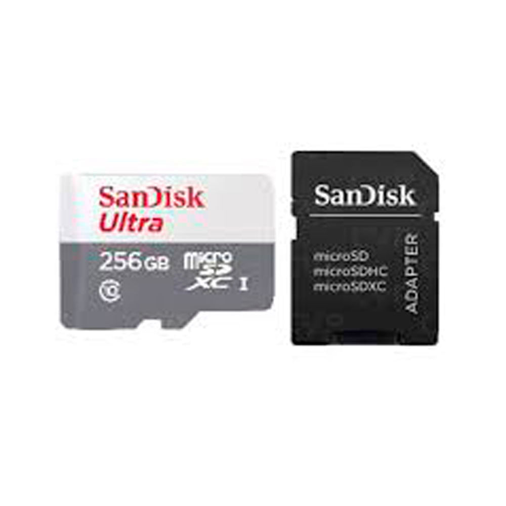 Memoria Sandisk Microsdxc With Adapter 256GB