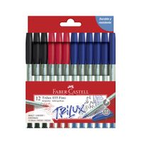 Estuche Lapicero Faber Castell Trilux 035 F 12un
