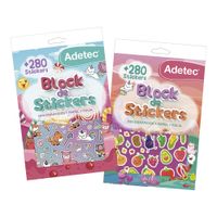 Block Stickers Adetec Kawaii