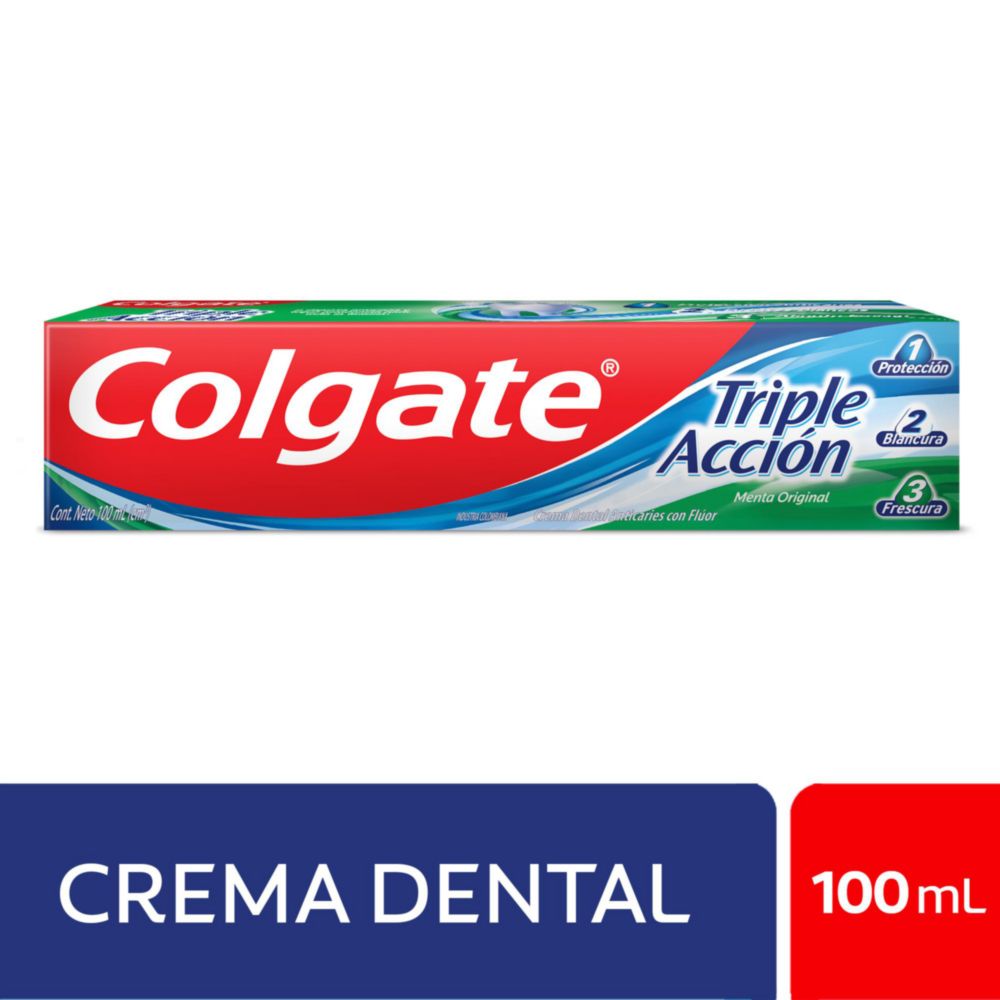 Pasta de Dientes Colgate Triple Acción 100ml