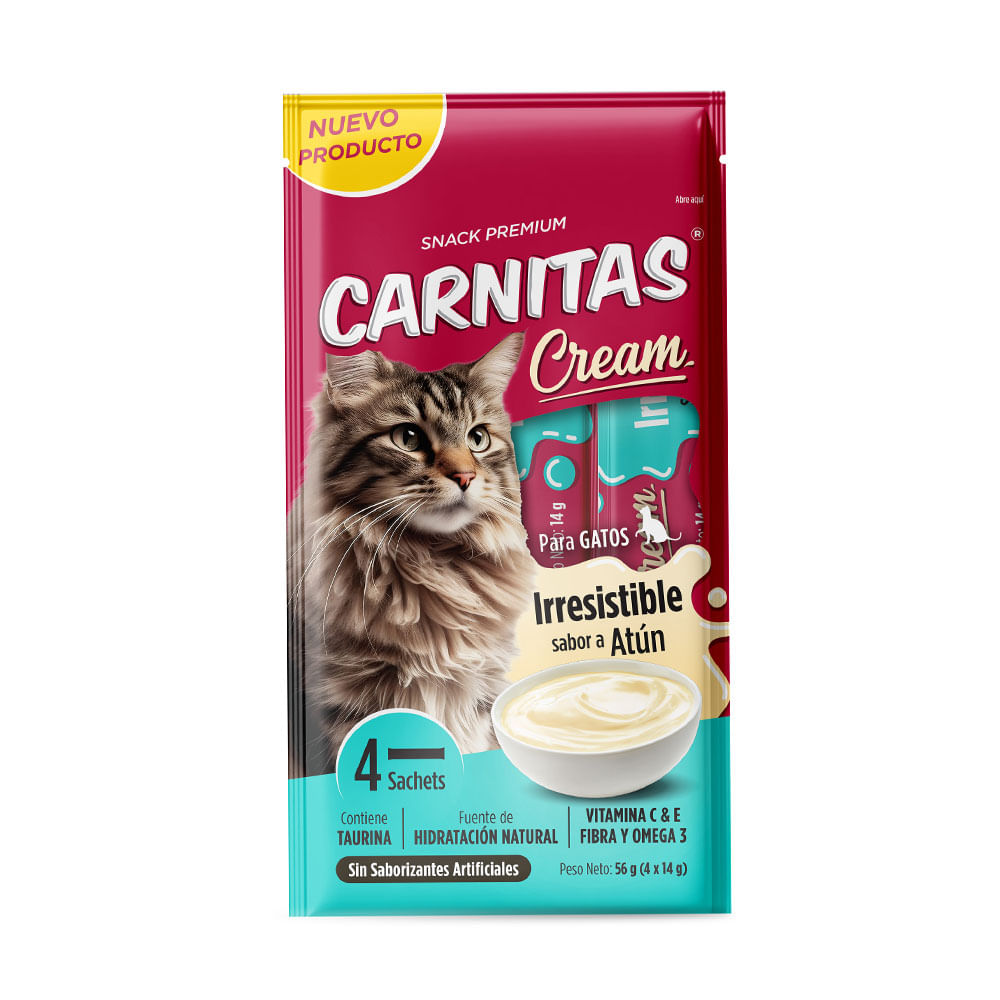 Carnitas Cream Sabor Atún 4un