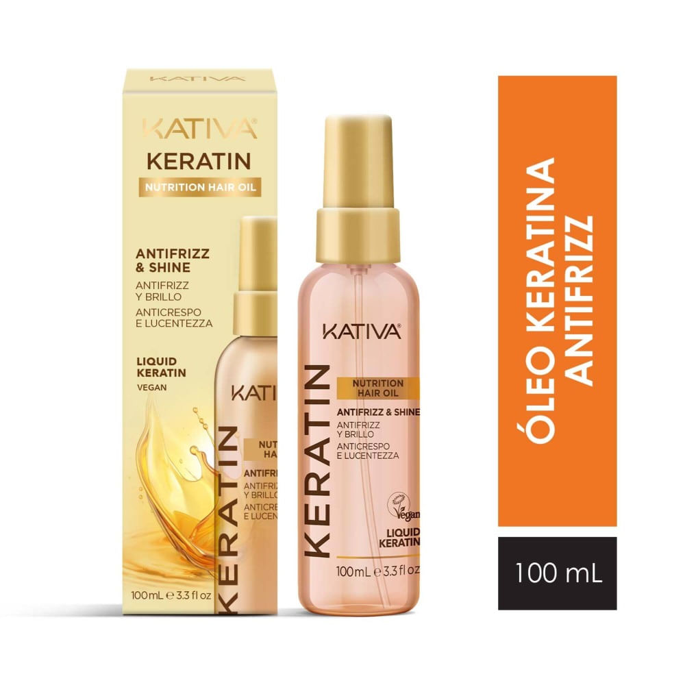 KT ÓLEO CAPILAR PREMIUM KERATINA 100ML