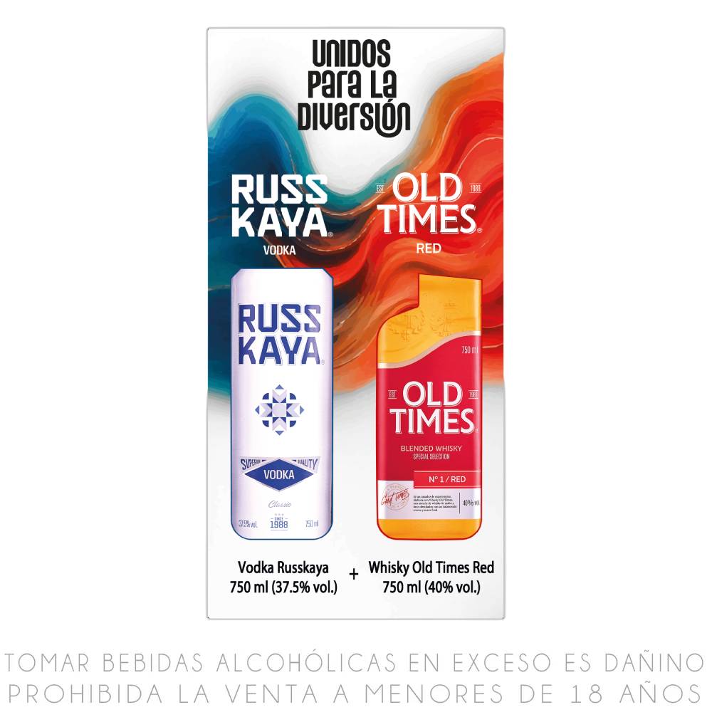 PACK RUSSKAYA CLASICO+OLD TIMES RED 750