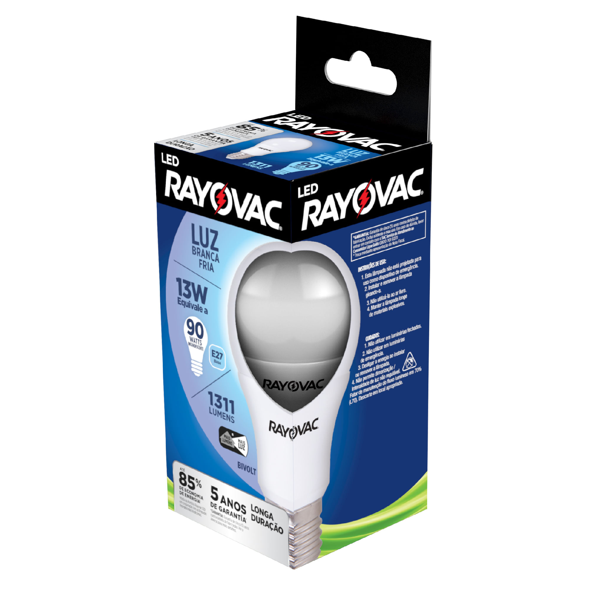 Foco Led Rayovac 13 W Blanc