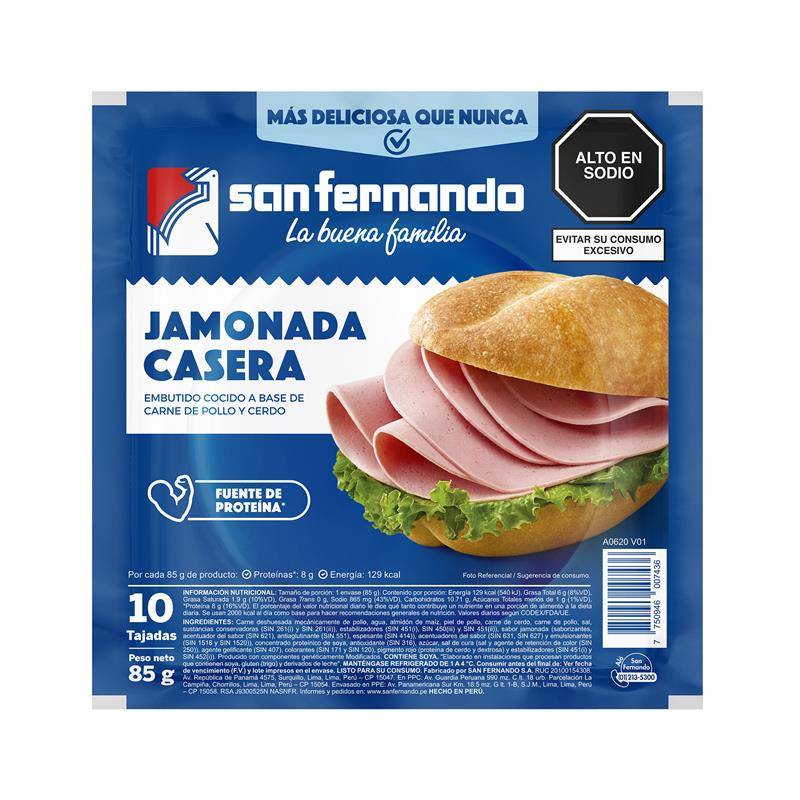 Jamonada Casera San Fernando 85g