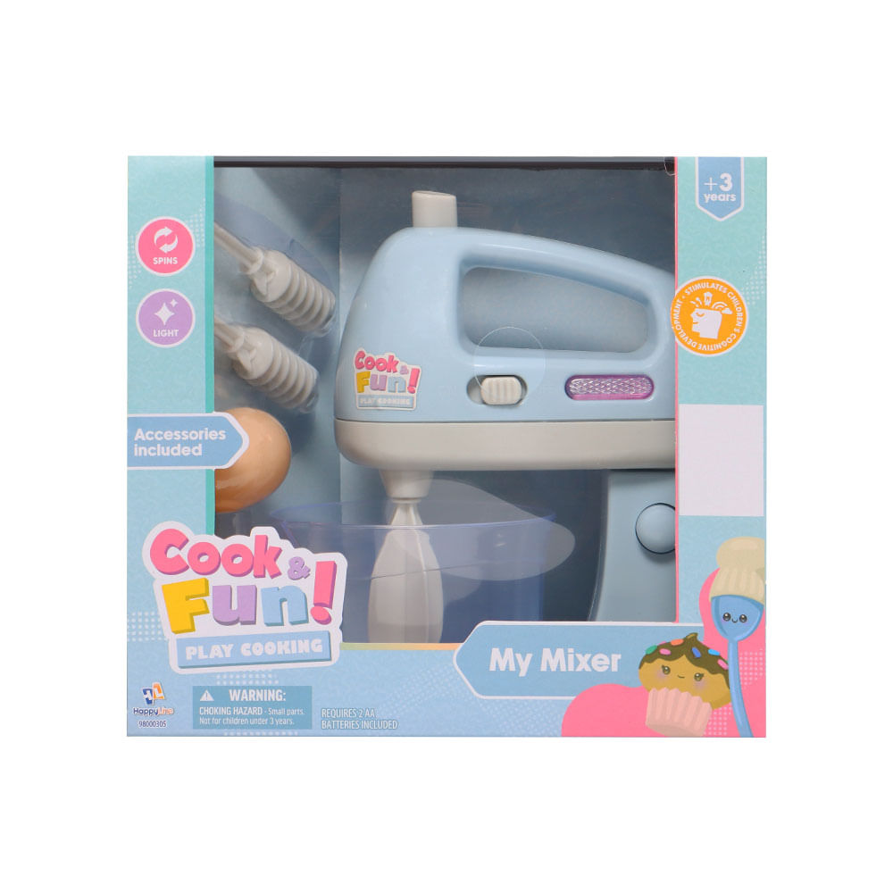 Little Chef Batidora Happy Line Luz Sonido