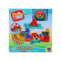Set de Bloques Happy Line con Pista de Bolas