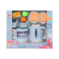 Set Doble con Juguera y Tetera más Accesorios