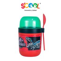 Vaso Yogurt Scool Jurassic 400ml+280ml
