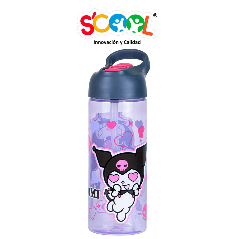 Botella Scool Kuromi 600ml