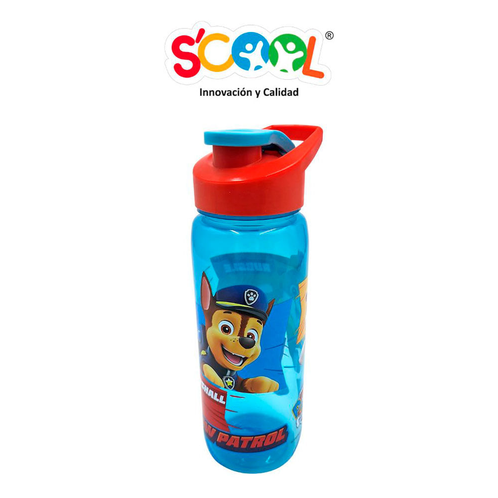 Botella Scool Caña con Paw Patrol 600ml