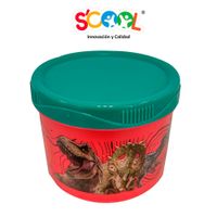 Taper Redondo Scool Jurassic 240ml