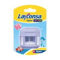 Tajador Glitter Layconsa Doble