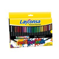 Plumones Layconsa SuperSoft 24un