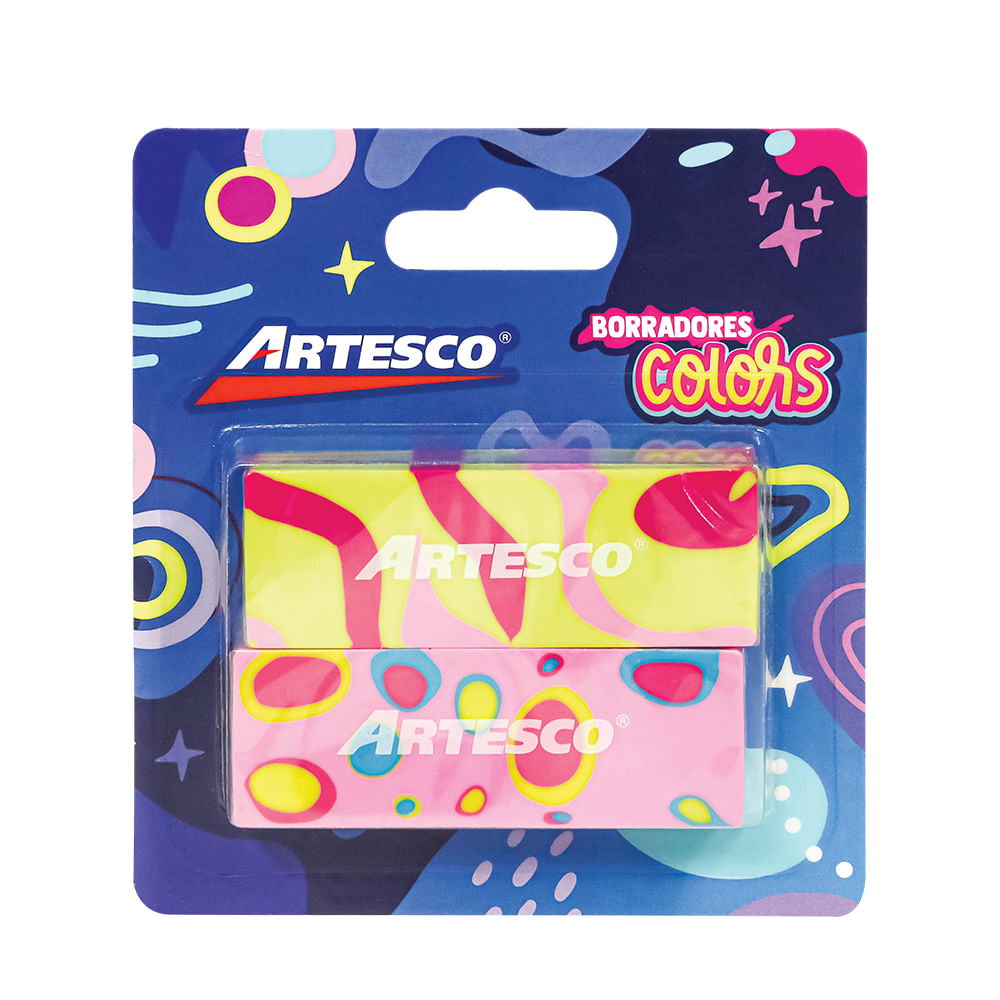 Blist Borrador Artesco Colors 2un