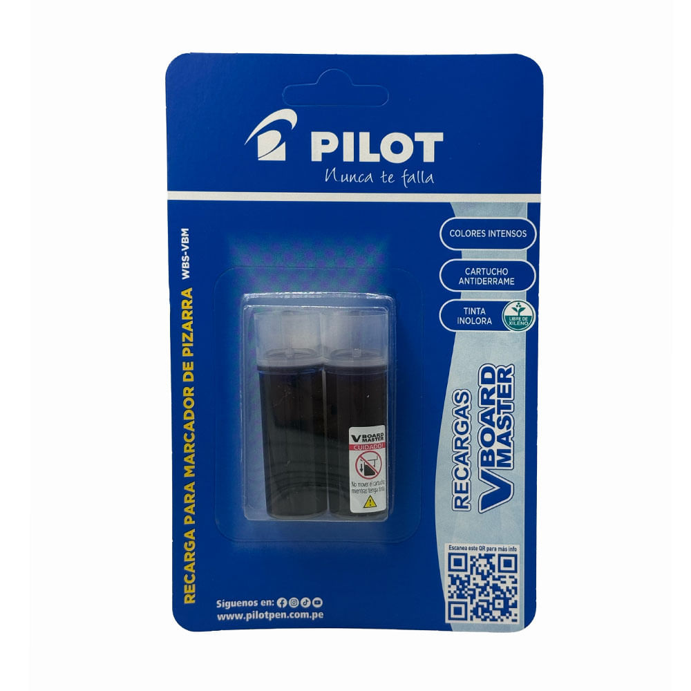 Refill Marcador de Pizarra Pilot Azul 2un