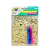 Set para Colorear Dinosaurio