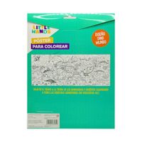 Poster para Colorear Dinoland