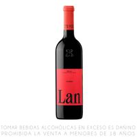 Vino Tinto Tempranillo LAN Crianza Botella 750ml
