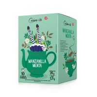 Infusión Manzanilla Menta Cuisine & Co Piramidal 10un