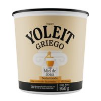 Yogurt Deslactosado Yoleit Griego Miel 950g