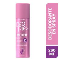 Desodorante para Pies Deo Pies Mujer Spray 260ml
