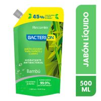Jabón Líquido Antibacterial Bacterion Bambú 1L