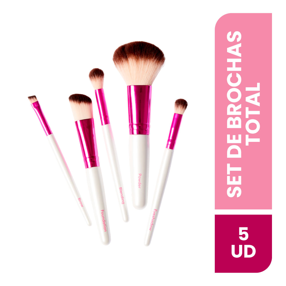Set de Brochas Ruby Kisses RA01 5pzs