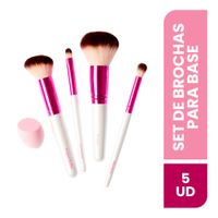 Set de Brochas Portátil Ruby Kisses 5pzs