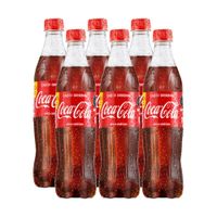 Sixpack Gaseosa Coca Cola Original Botella 600ml