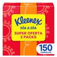 Tripack Pañuelos Kleenex Día a Día 50un