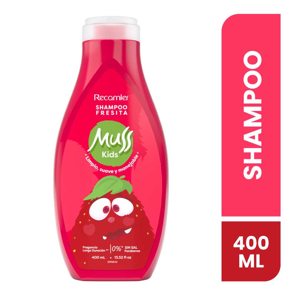 Shampoo Muss Kids Fresita 400ml