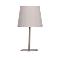 Lampara Mesa Krea Canevá Blanco 1L E27