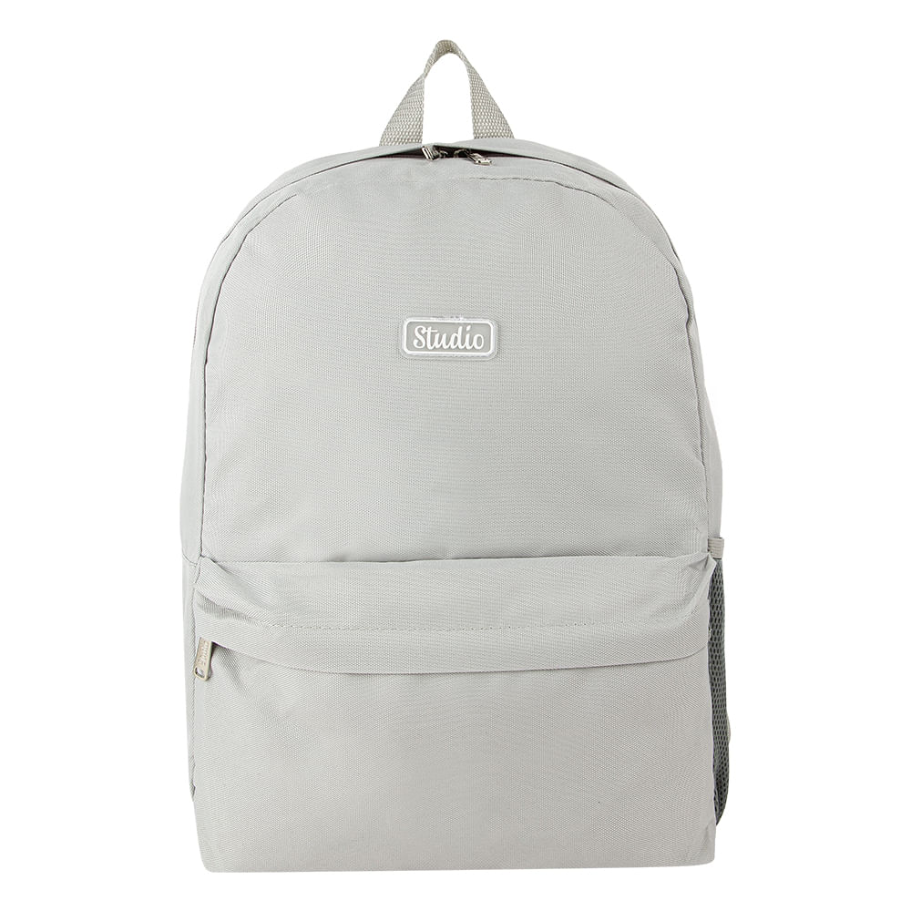 Mochila Studio Basic Gris Claro 2026