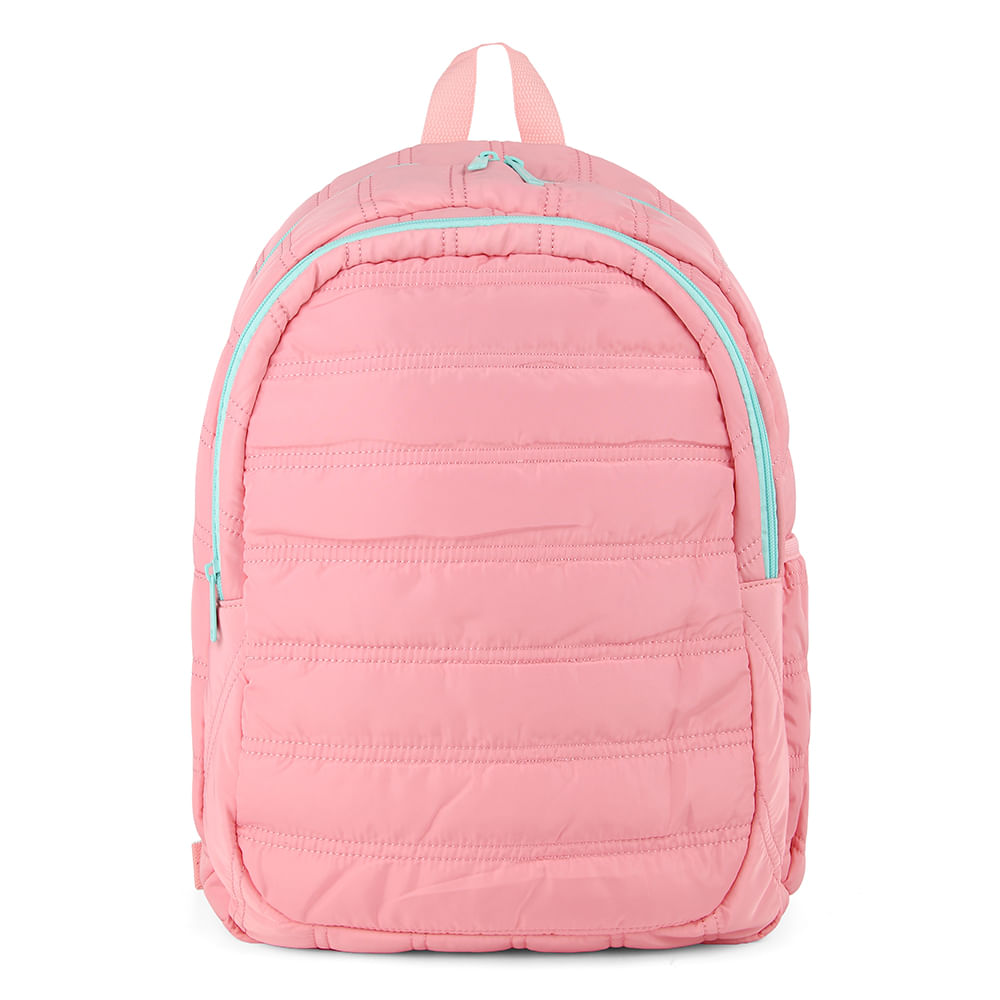 Mochila Studio Puffer Rosado 2026