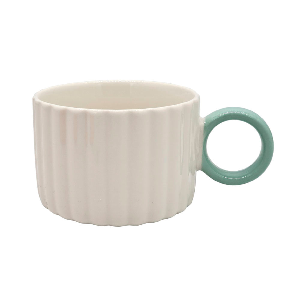 Taza Krea Estriado Moda 450ml Surtido