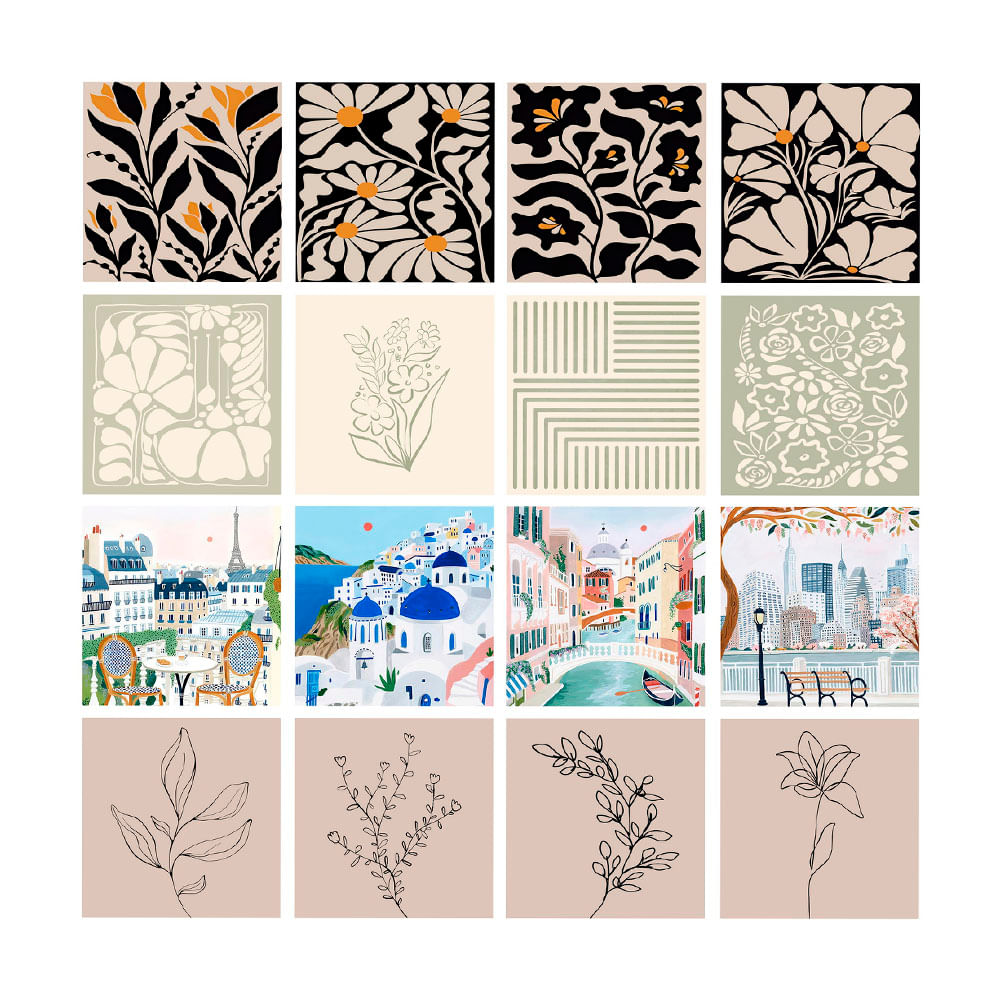 Canvas Krea 20x20cm Surtido