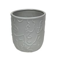 Macetero Krea Decorativo Caras