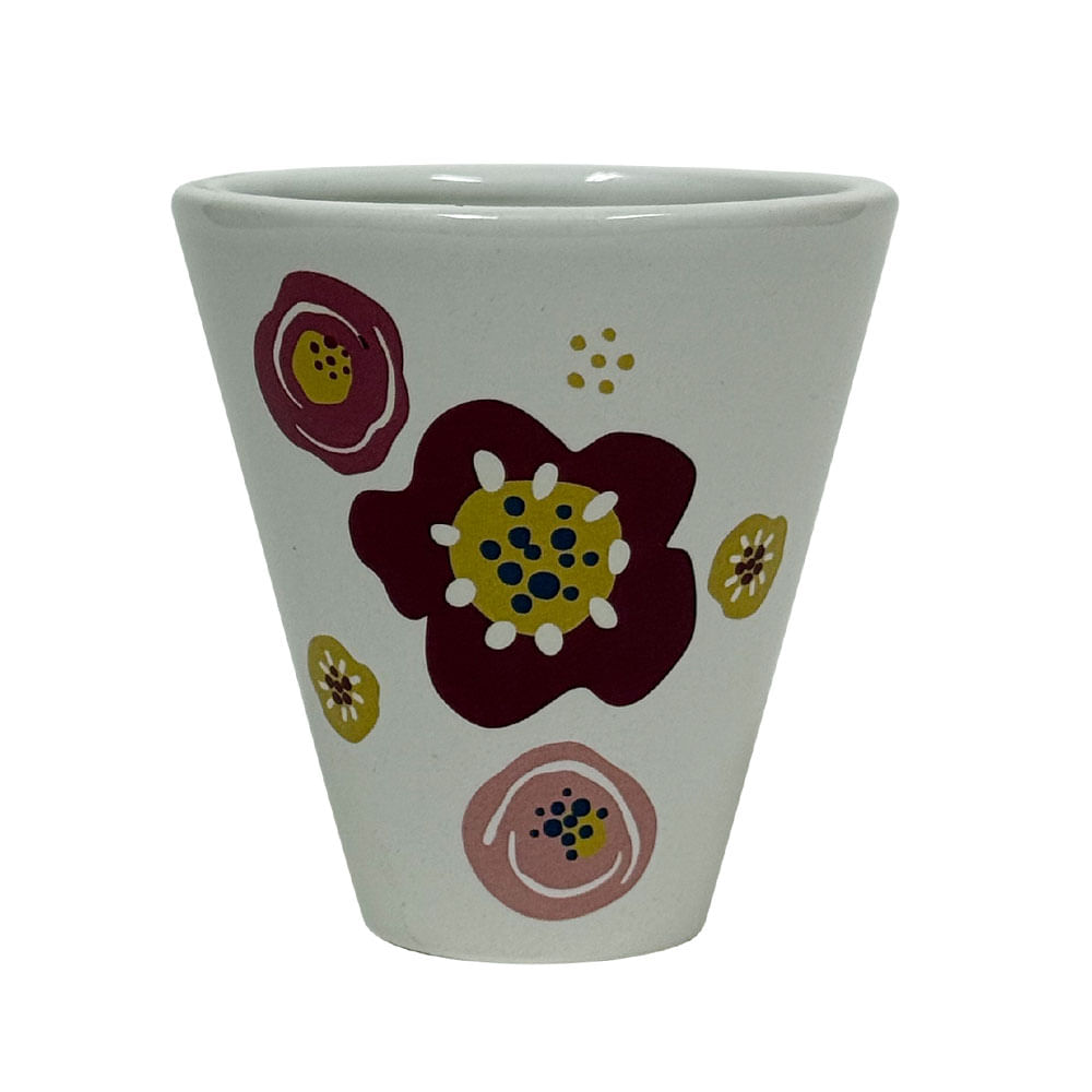 Portavela Krea Decorativo Flor