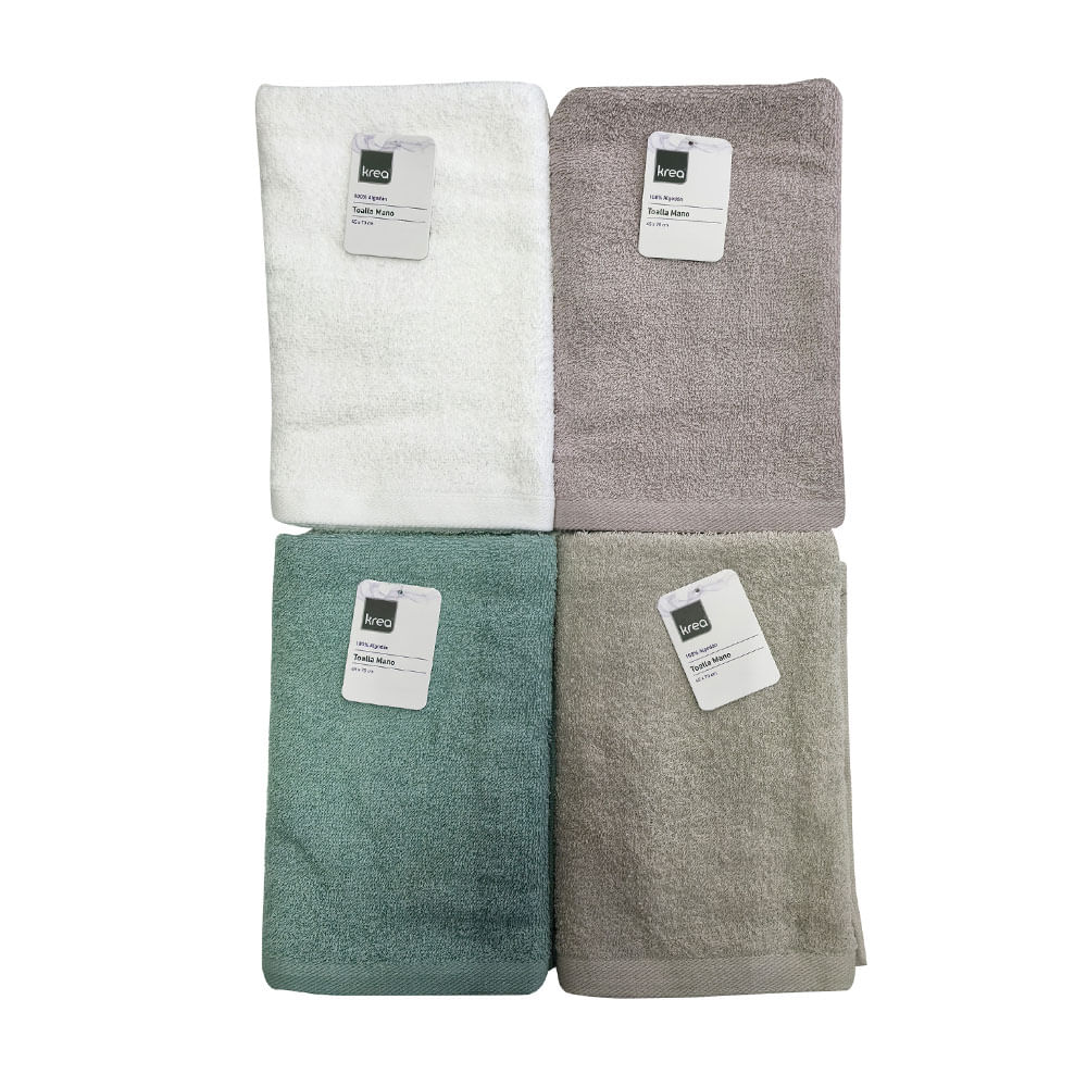 Toalla Baño Krea 350Gsm Surtido