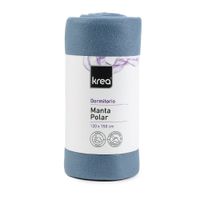 Manta Polar Krea Lisa 120x150cm Surtido