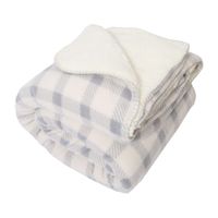 Frazada Polar Krea Krea Sherpa Estampada 2 Plaza Surtido